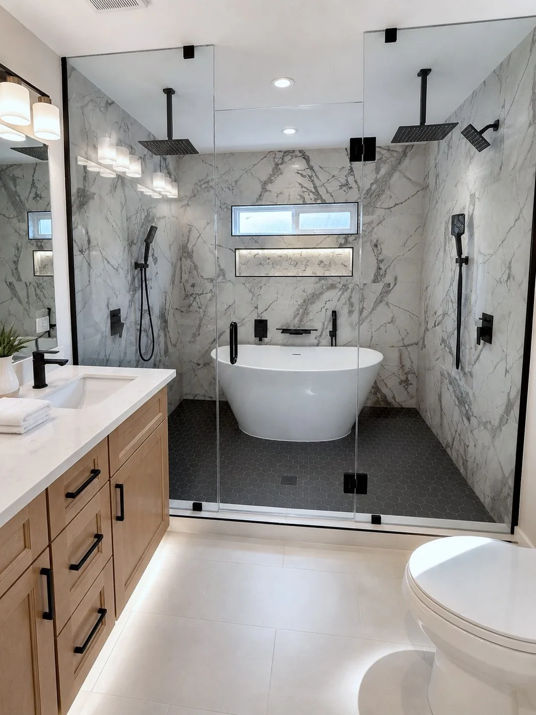 Spa bath reveal