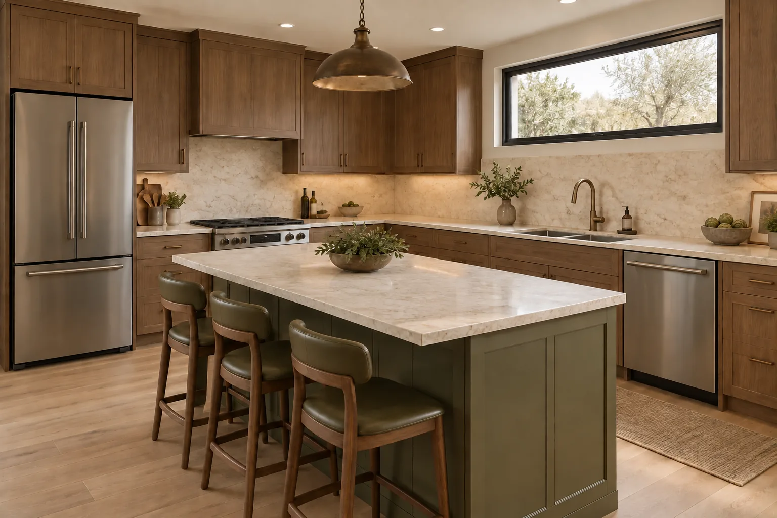 Kitchen: Attached Accessory Dwelling Unit in Bellevue, WA by MNBE Construction and Development