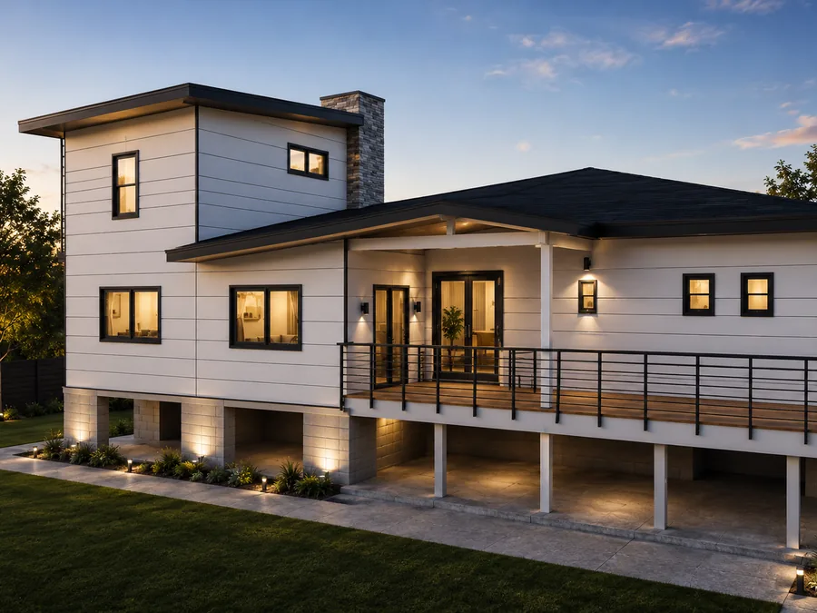 Attached Accessory Dwelling Unit in Bellevue, WA designed and built by MNBE Construction