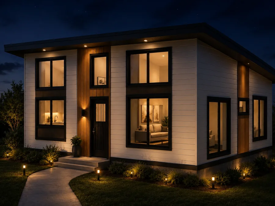 Modern Residence in Lynnwood, WA designed and built by MNBE Construction
