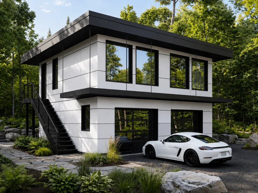 Unit Above a Two-Car Garage in Magnolia, Seattle, WA designed and built by MNBE Construction