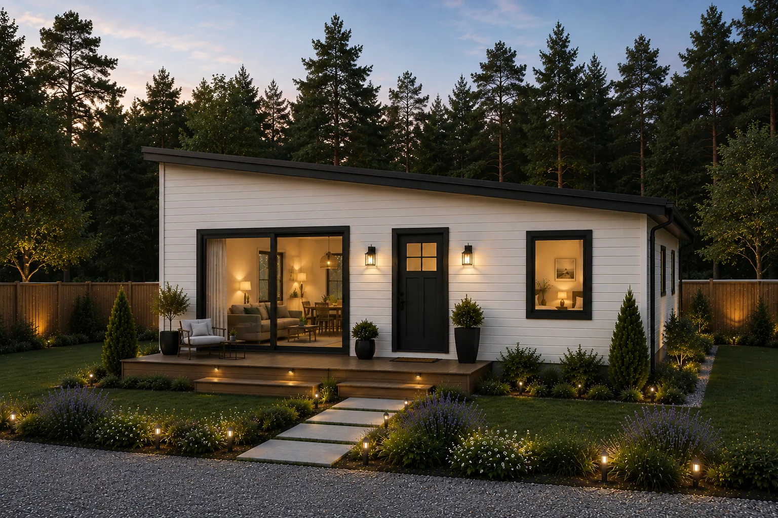 Exterior rendering 1 of the Redmond project by MNBE Construction