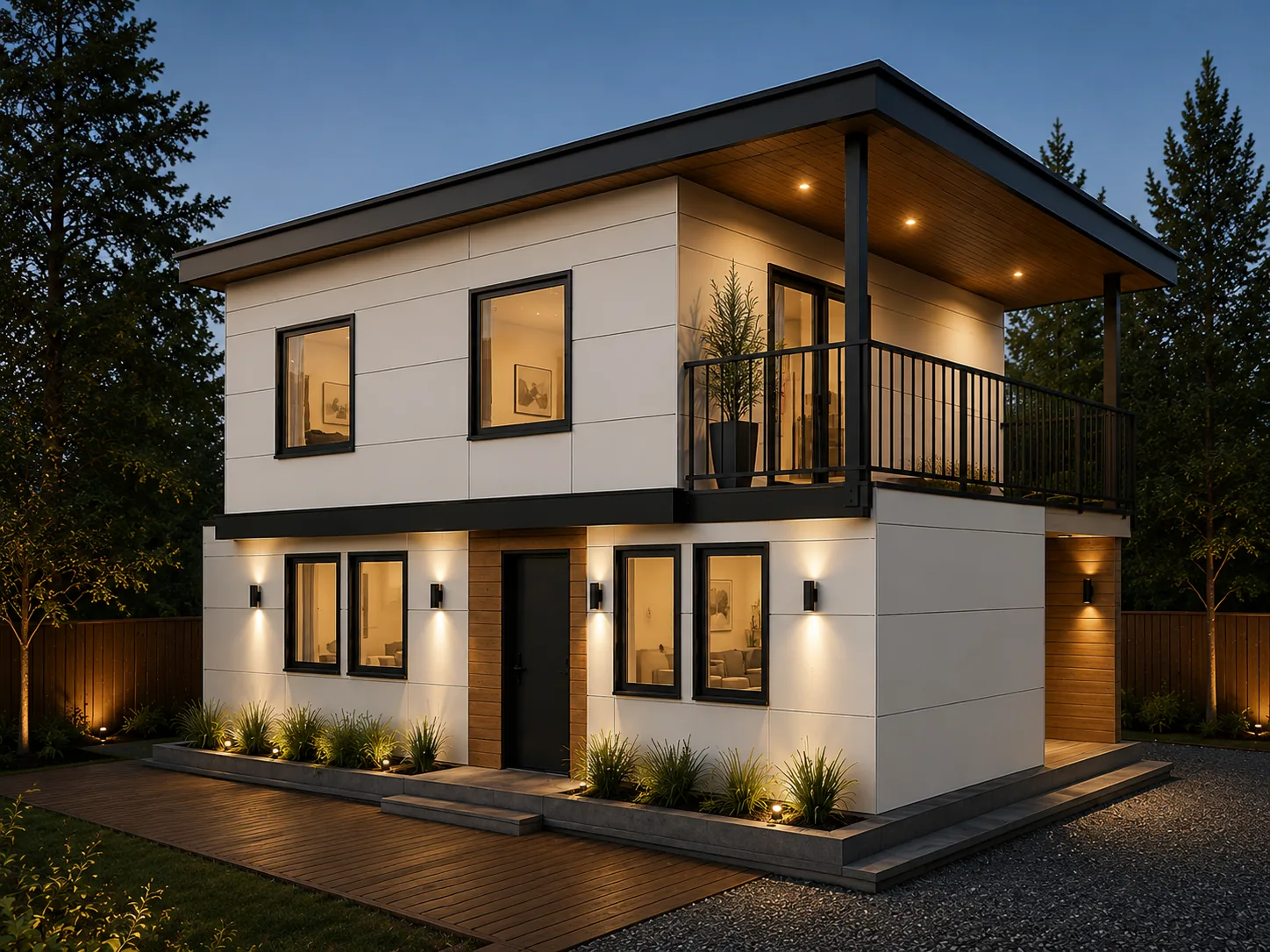Exterior rendering 1 of the Shoreline project by MNBE Construction