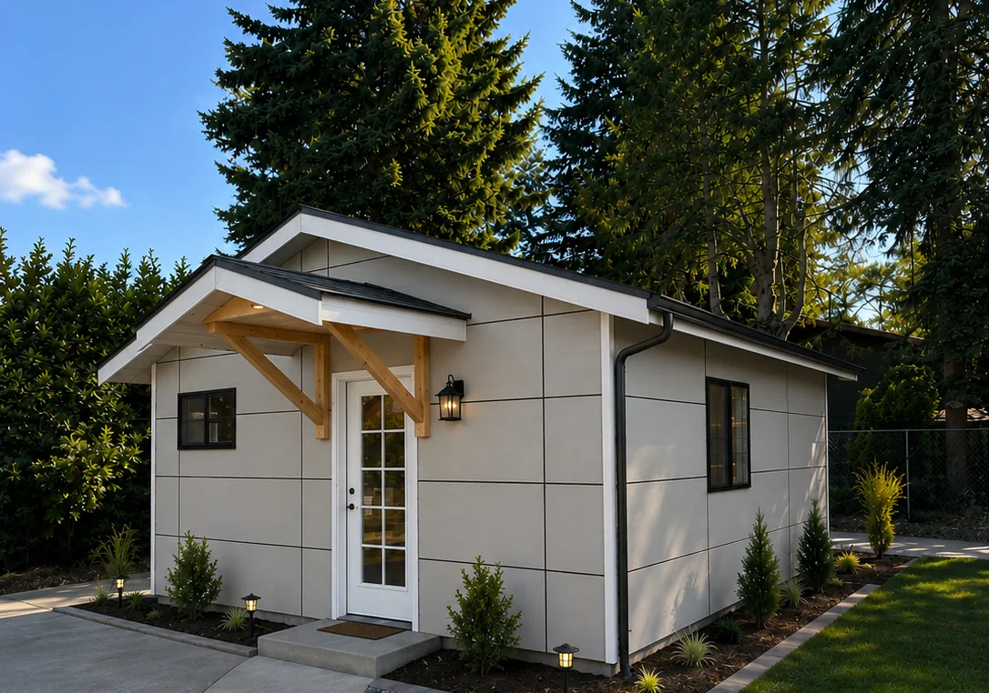 Investment Dwelling Unit in West Seattle, WA by MNBE Construction and Development, exterior rendering